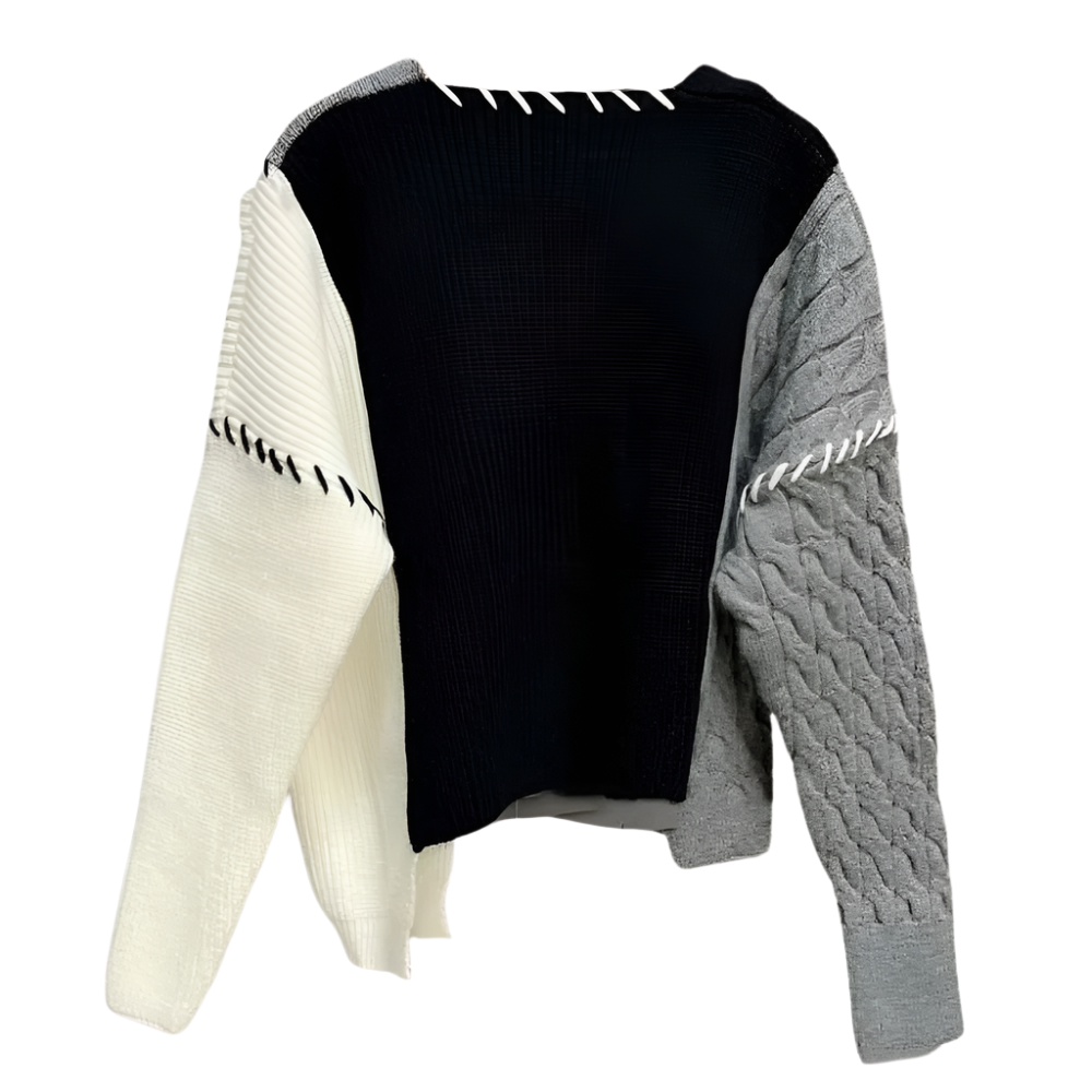 Vest Asymmetrisch Hart Decoratie Kleurrijk dames