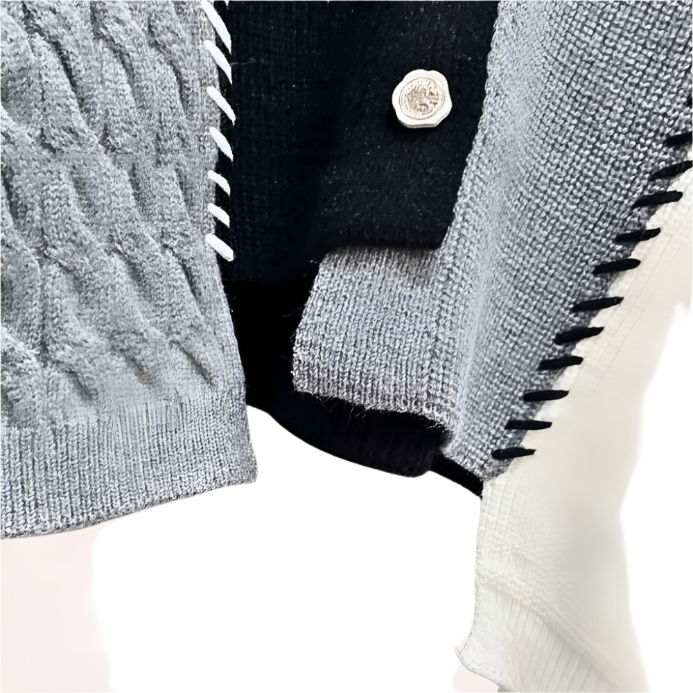 Vest Asymmetrisch Hart Decoratie Kleurrijk dames