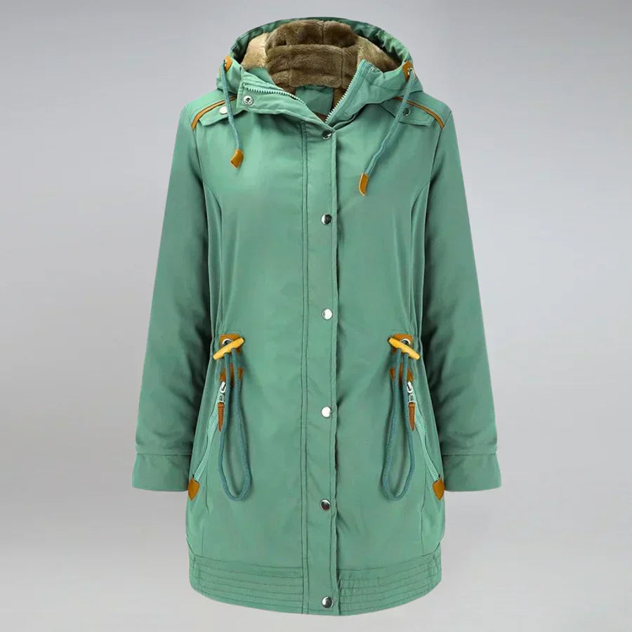 Dames Waterdichte Parka Warm Geïsoleerd