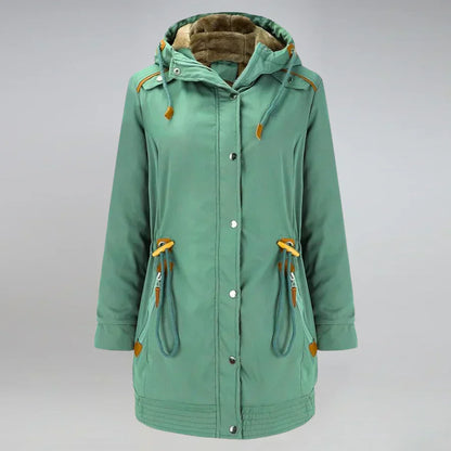 Dames Waterdichte Parka Warm Geïsoleerd