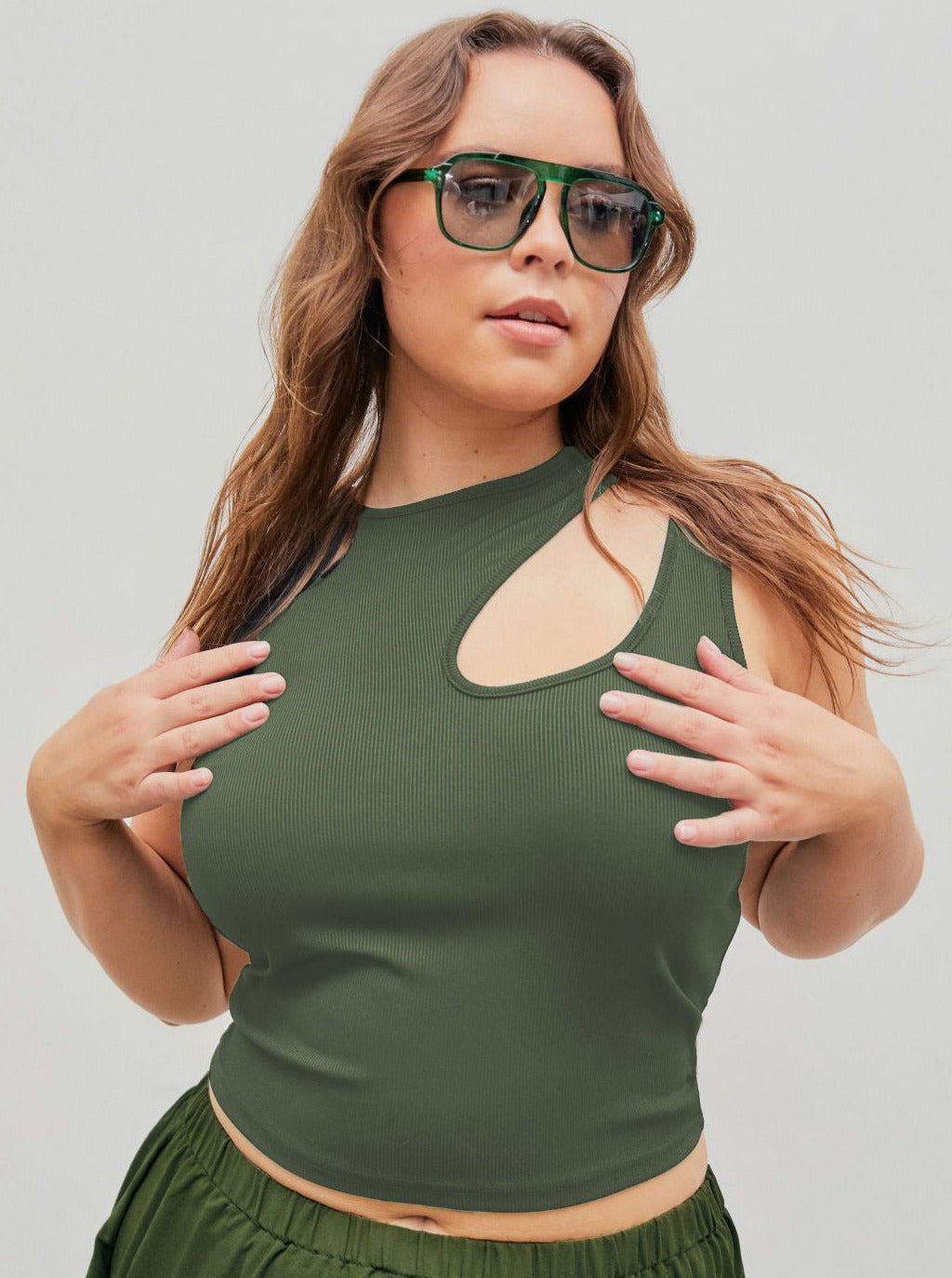 Dames Bodysuit Asymmetrische Halsuitsnijding Tanktop