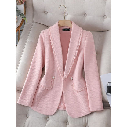 Elegante Blazer voor Dames Slim Fit Design
