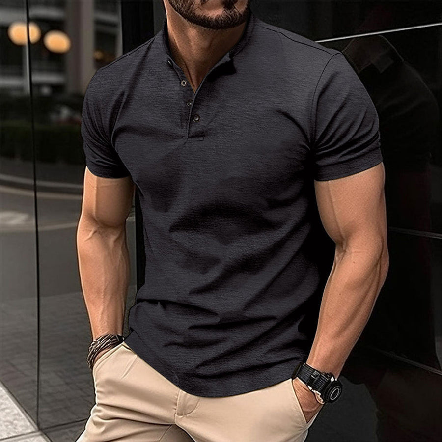 Klassiek Heren Poloshirt Casual Kwaliteit