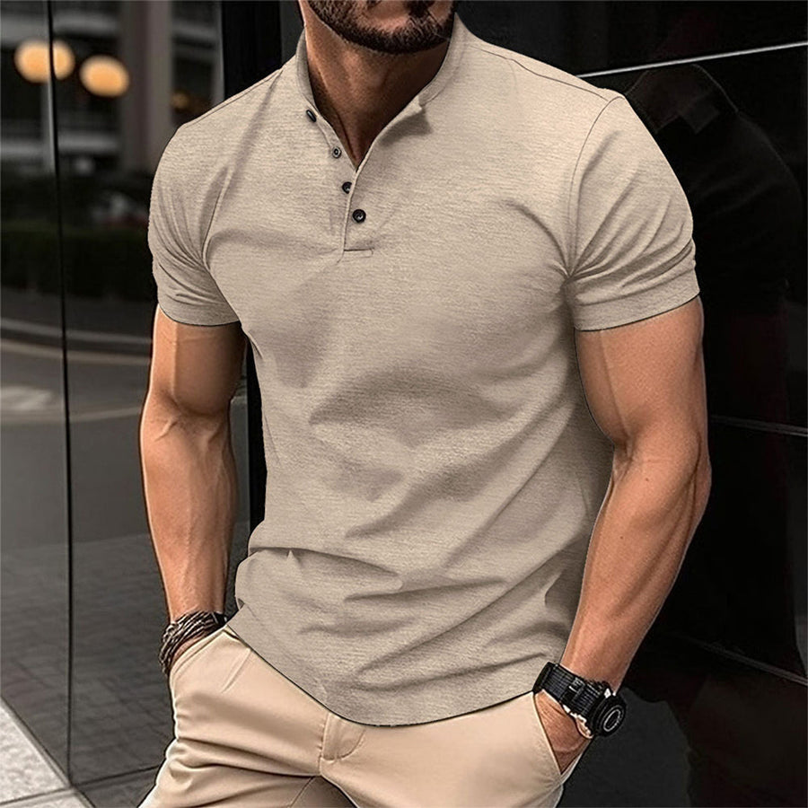 Klassiek Heren Poloshirt Casual Kwaliteit