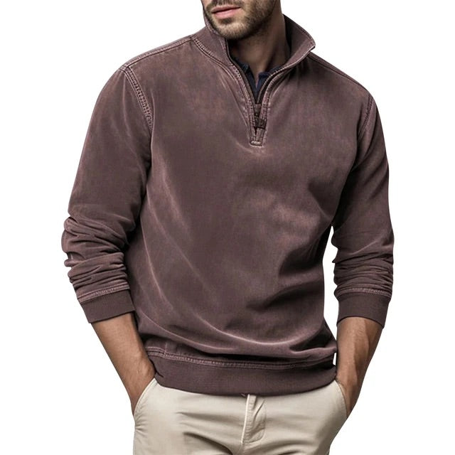 Fleece Trui Heren Zacht en Warm