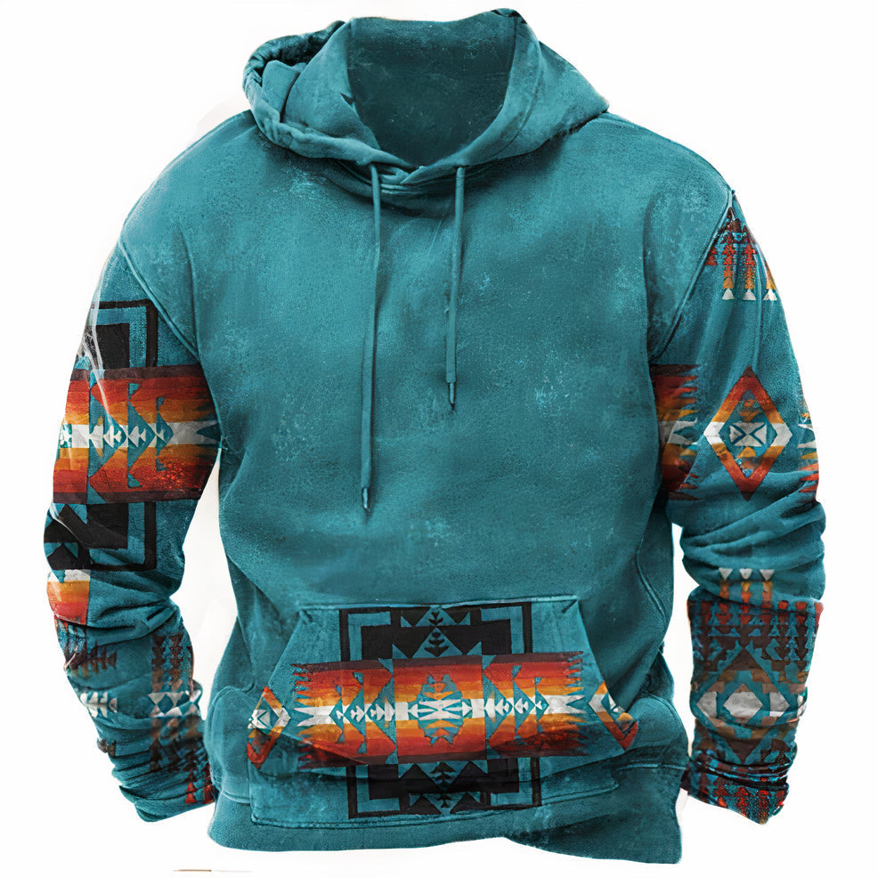 Unisex Retro Hoodie Vintage Stijl Charlie Look