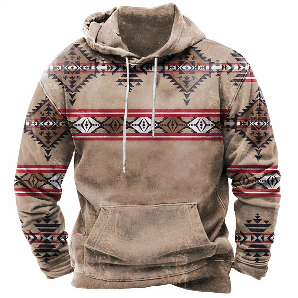 Unisex Retro Hoodie Vintage Stijl Charlie Look - StudioMarella