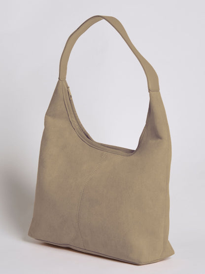 Vegan Leren Tote Tas Halfrond Stijlvol en Duurzaam