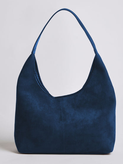 Halfronde Leren Tote Tas Vegan en Duurzaam