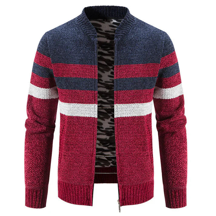 Heren Gebreide Vest Warm en Stijlvol → Heren Vest Gebreid Warm en Chic