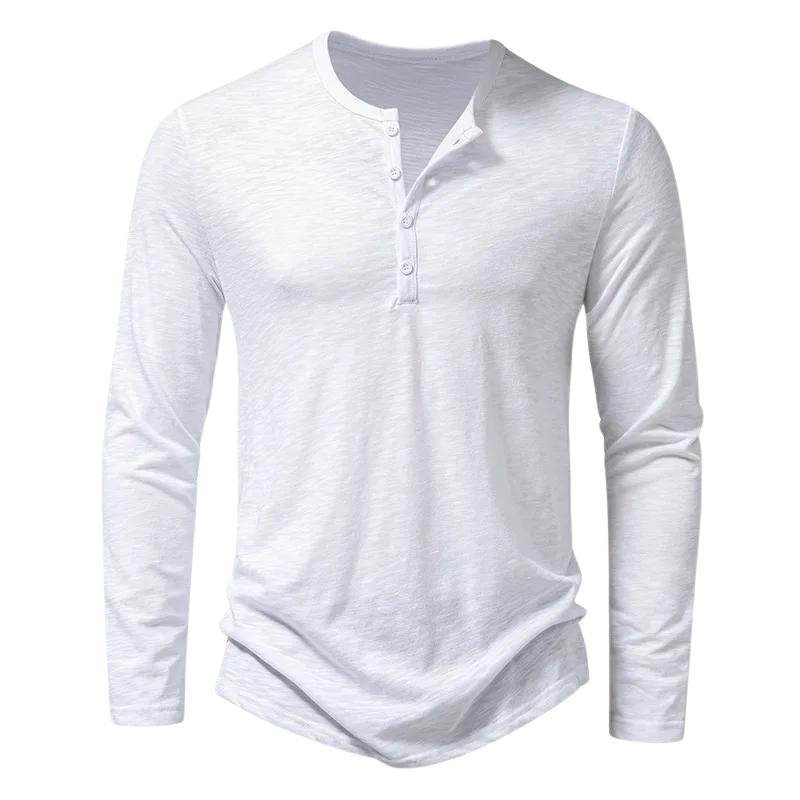 Heren Longsleeve Shirt Comfortabel en Veelzijdig voor Dagelijks Dragen