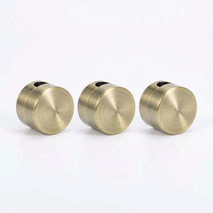 Metalen Kabelclips voor Bureau en Muur – Schroefmontage Set van 3 – Nette Kabelorganisatie Zwart Zilver Goud