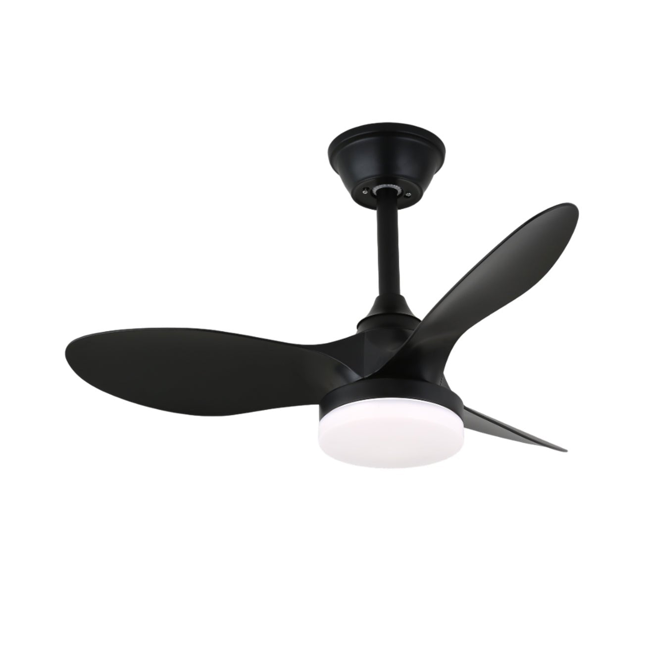 Plafondventilator met Verlichting – Modern Design Ø81 cm – 6 Snelheden – Incl. Afstandsbediening