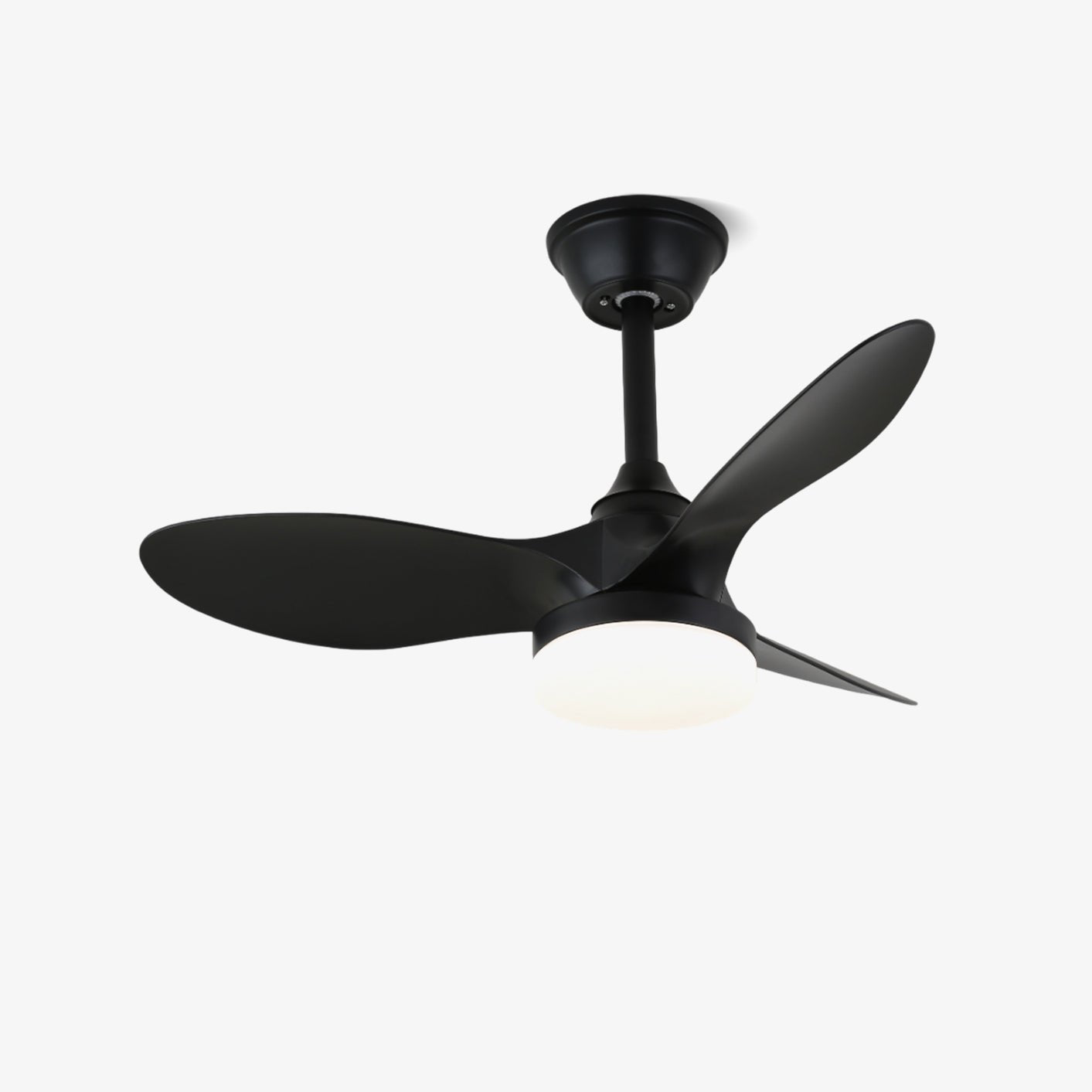 Plafondventilator met Verlichting – Modern Design Ø81 cm – 6 Snelheden – Incl. Afstandsbediening