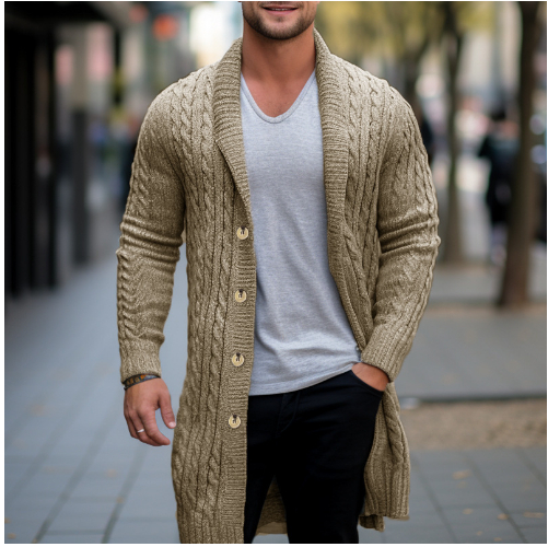 Andreas Heren Vest Stijlvol Lang Model - StudioMarella
