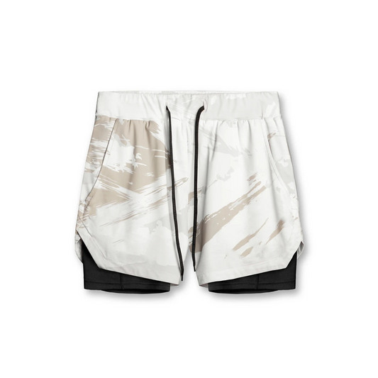 Heren Sportshort 2-in-1 Waterdichte Trainingsbroek - StudioMarella
