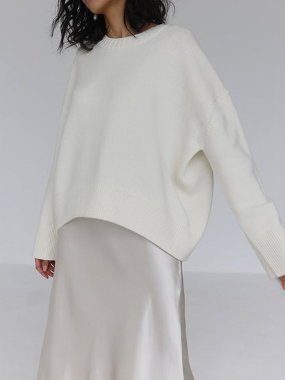 Gebreide Dames Trui Oversized Ultra Zacht Comfortabel