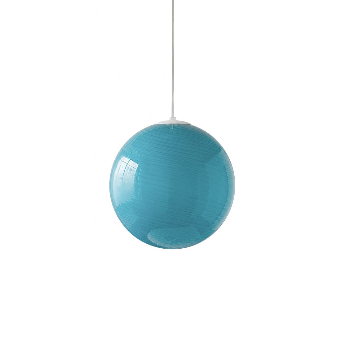 Glazen Hanglamp met Gedraaide Vorm – Handgeblazen Designverlichting voor Keukeneiland en Eetruimte