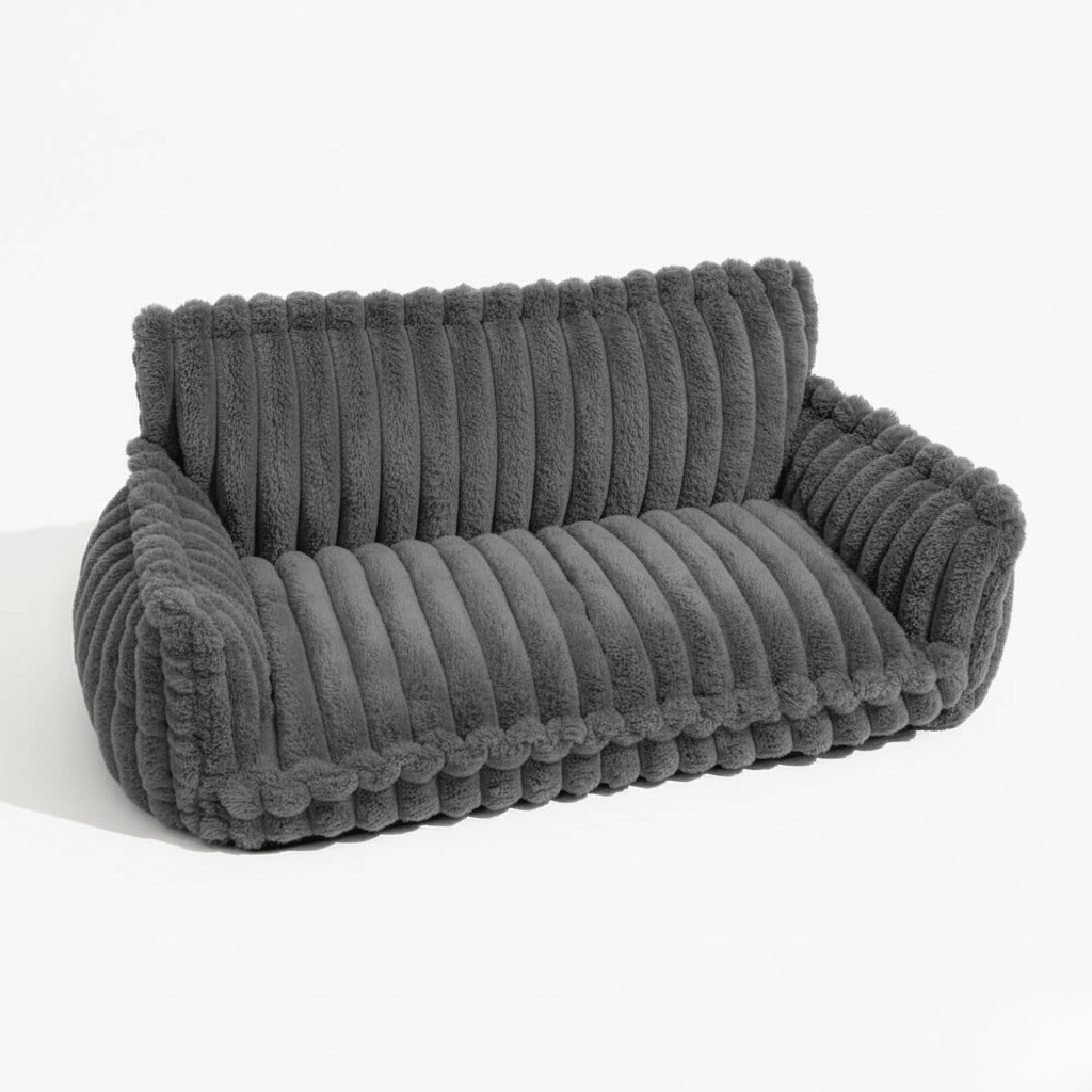 Hondenmand met Orthopedisch Memory Foam en Verhoogde Neksteun – Luxe Slaapcomfort voor Honden