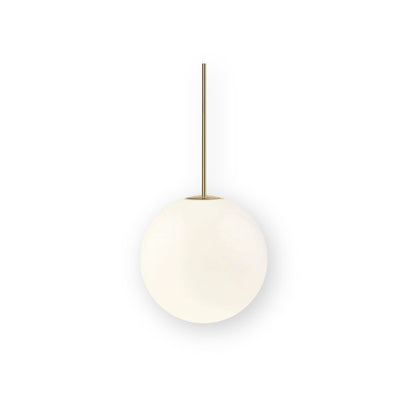 Hanglamp Messing Melkglas Plafond Minimalistisch Modern Scandinavisch Hal Eettafel Nachtkastje