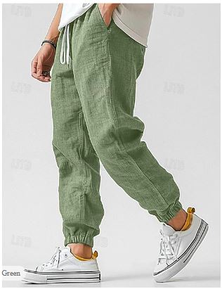 Linnen Broek Heren Elegant en Comfortabel
