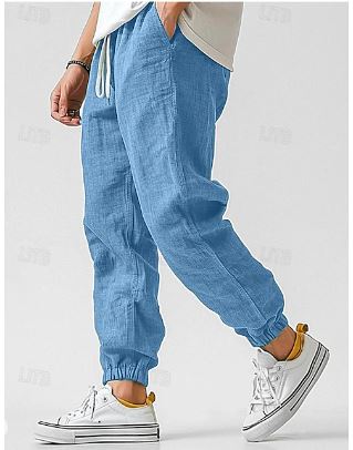 Linnen Broek Heren Elegant en Comfortabel