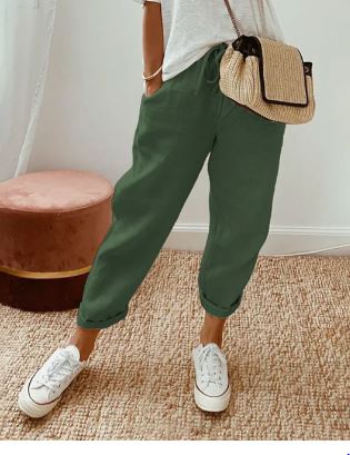 Katoenen Broek Zomerse Stijl Comfortabel Lichte Zomerbroek