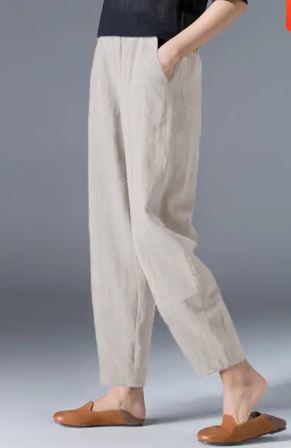 Vrouwen Broek Katoen Comfortabele Zomerbroek met Bloomers