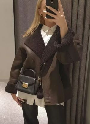 Damen Winterjas Warm Tawny Bruin - StudioMarella