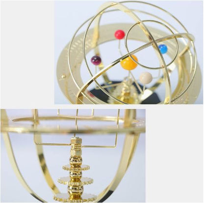 Orrery Zonnesysteem Decoratie – Tijdloos Kosmisch Object voor Rust en Reflectie