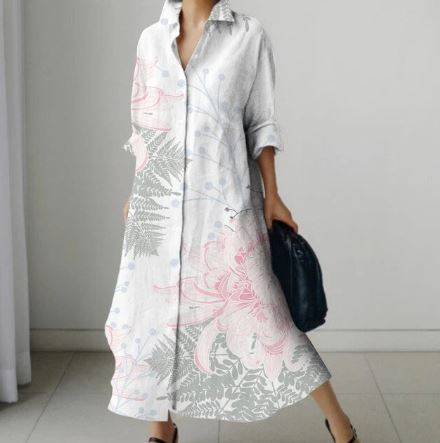 Zomerjurk Vrouwelijk Elegant Luchtige Stof - StudioMarella