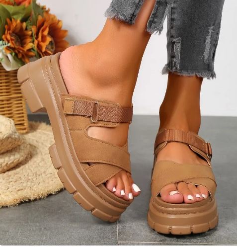 Orthopedische Sleehak Sandalen voor Vrouwen comfortabel