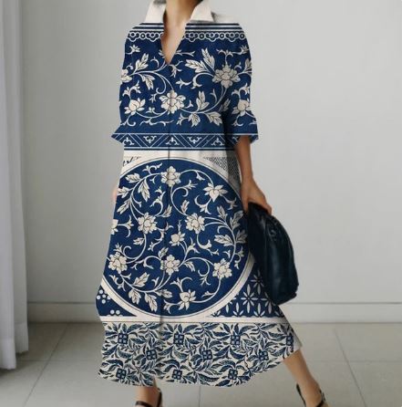 Vrouwelijke Zomerjurk Bloemenprint Jurk voor Dames - StudioMarella
