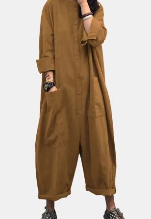 Vrouwen Romper Zomerjurk Oversized Loose Fit Mode - StudioMarella