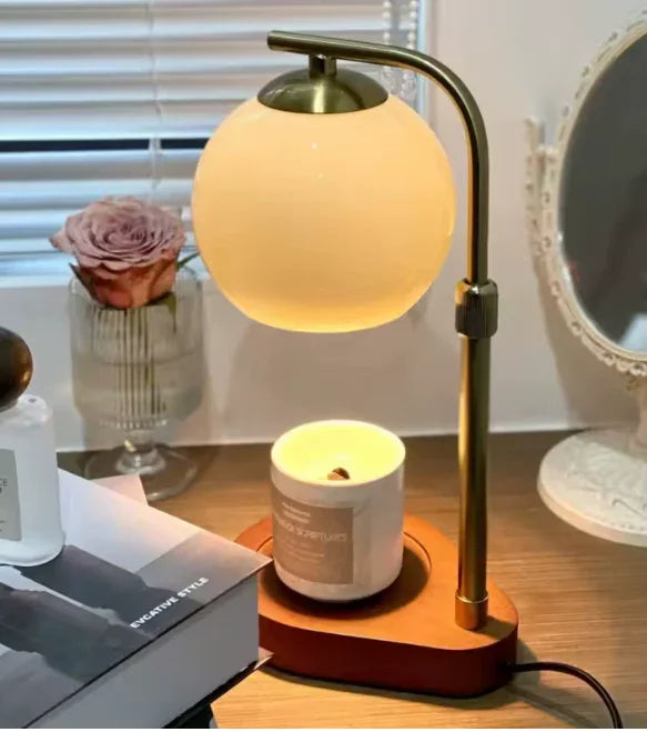 Kaarsverwarmer Lamp Tafellamp Zonder Vlam 33cm Modern Design