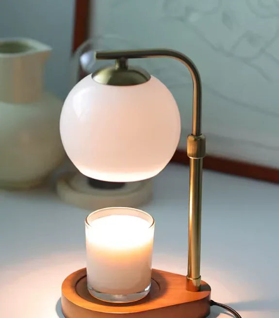 Kaarsverwarmer Lamp Tafellamp Zonder Vlam 33cm Modern Design