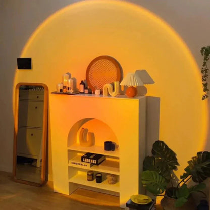Sunset Lamp Projector LED 360 Graden Sfeerlicht Zonsondergang Lamp Kamer