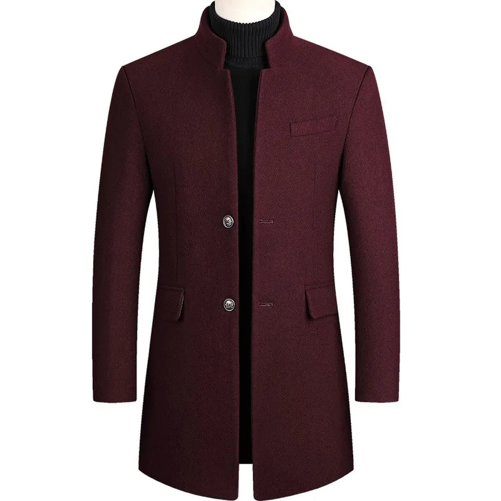 Heren Winterjas Gevoerd Warme Sherpa Coat