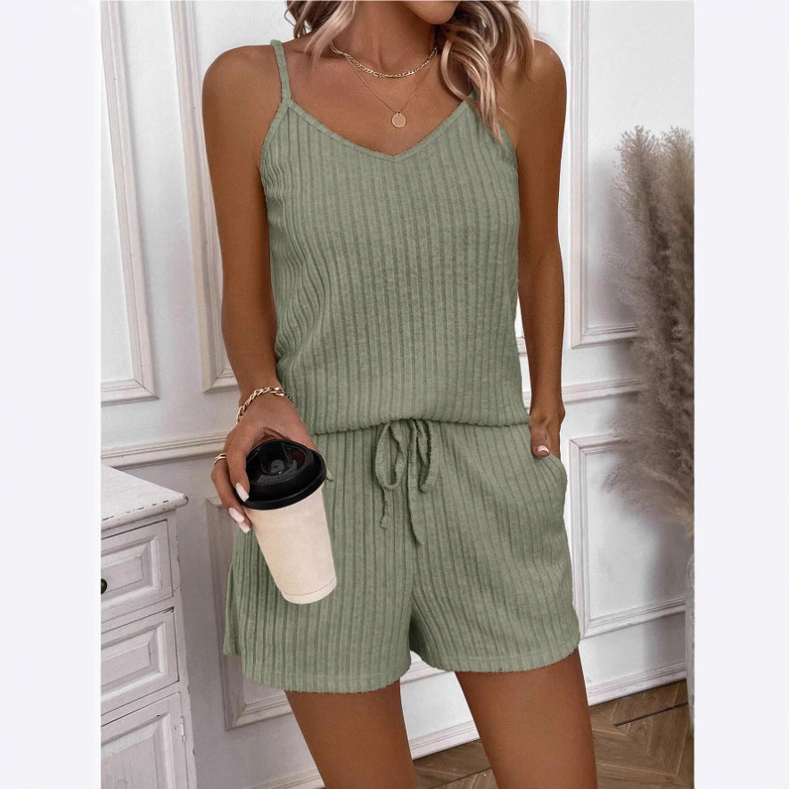 V-Twinset Zachte Trui en Broek Set