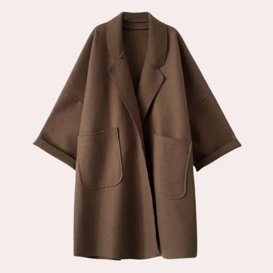 Dames Trenchcoat Oversized Stijlvolle Sienna Jas - StudioMarella