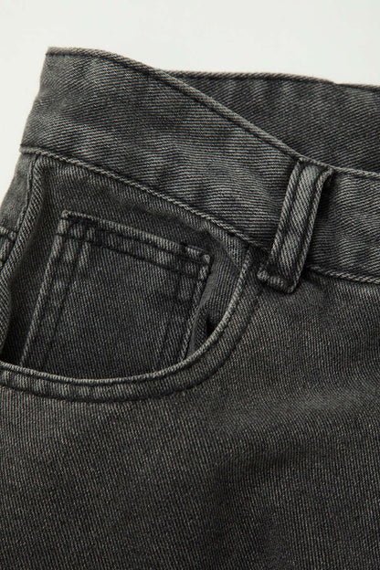Caro | Dames Spijkerbroek - Wijde Pijpen met Meerdere Zakken, Casual Chic 3