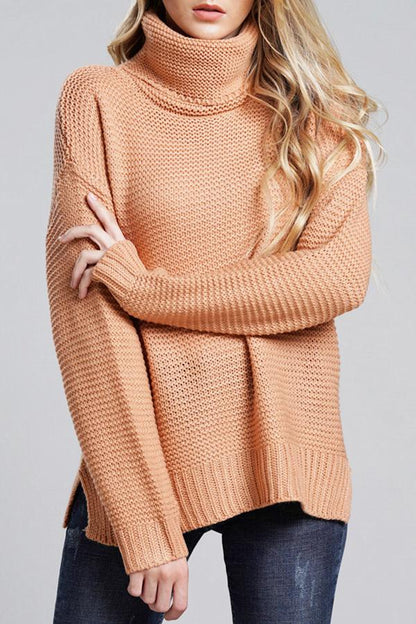 Dikke Brei Trui voor Vrouw Elegante Stijl