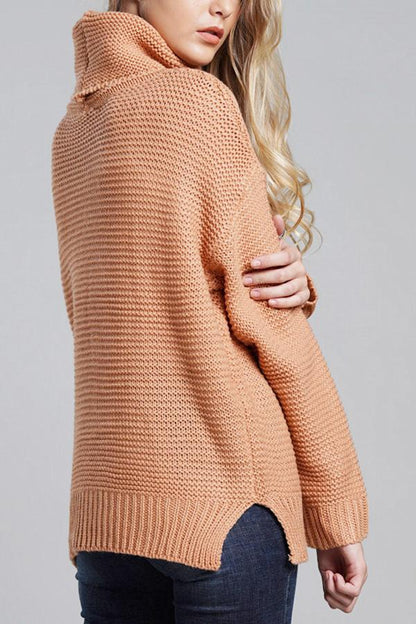 Dikke Brei Trui voor Vrouw Elegante Stijl