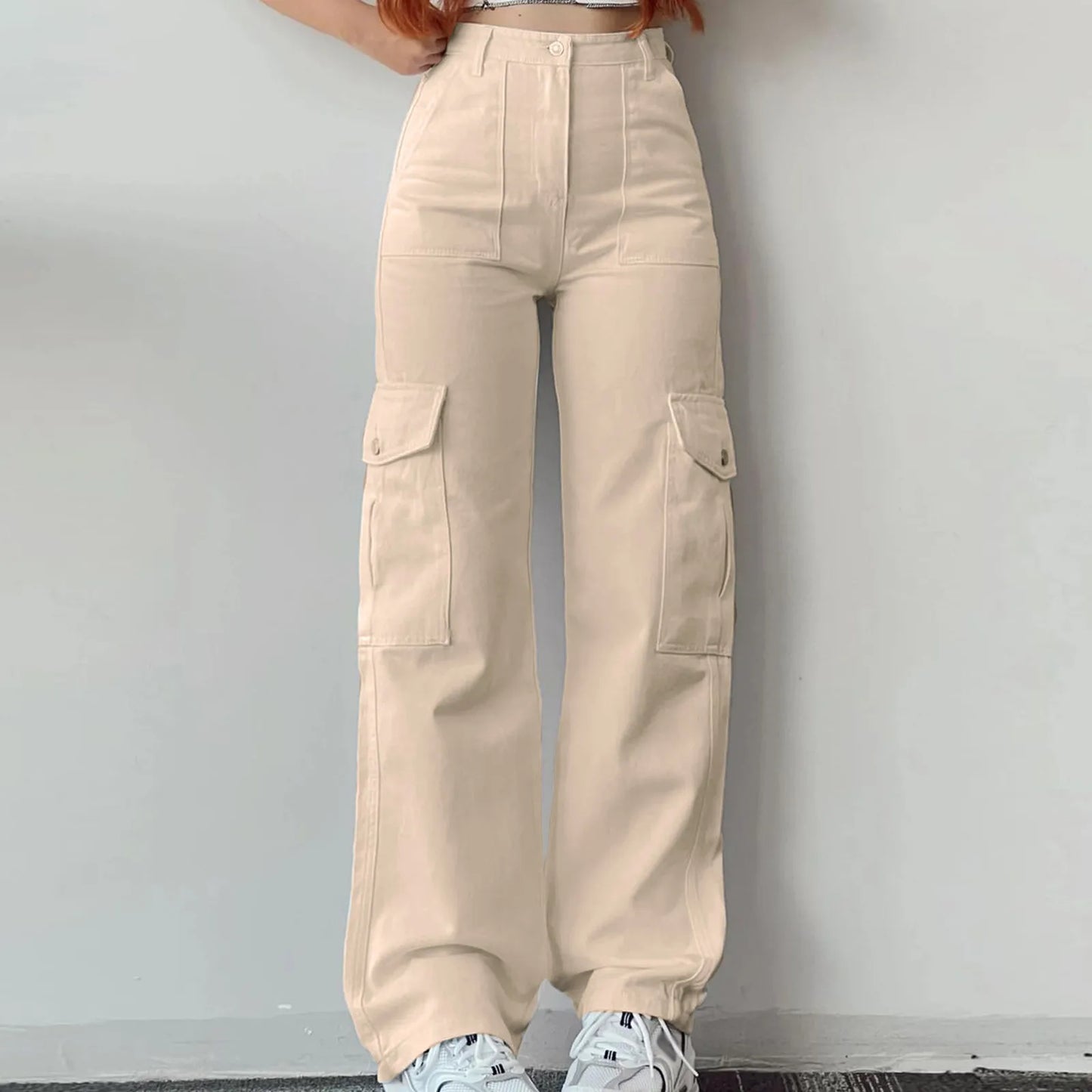 Cargobroek Vintage Streetwear Heren Moda Stijl