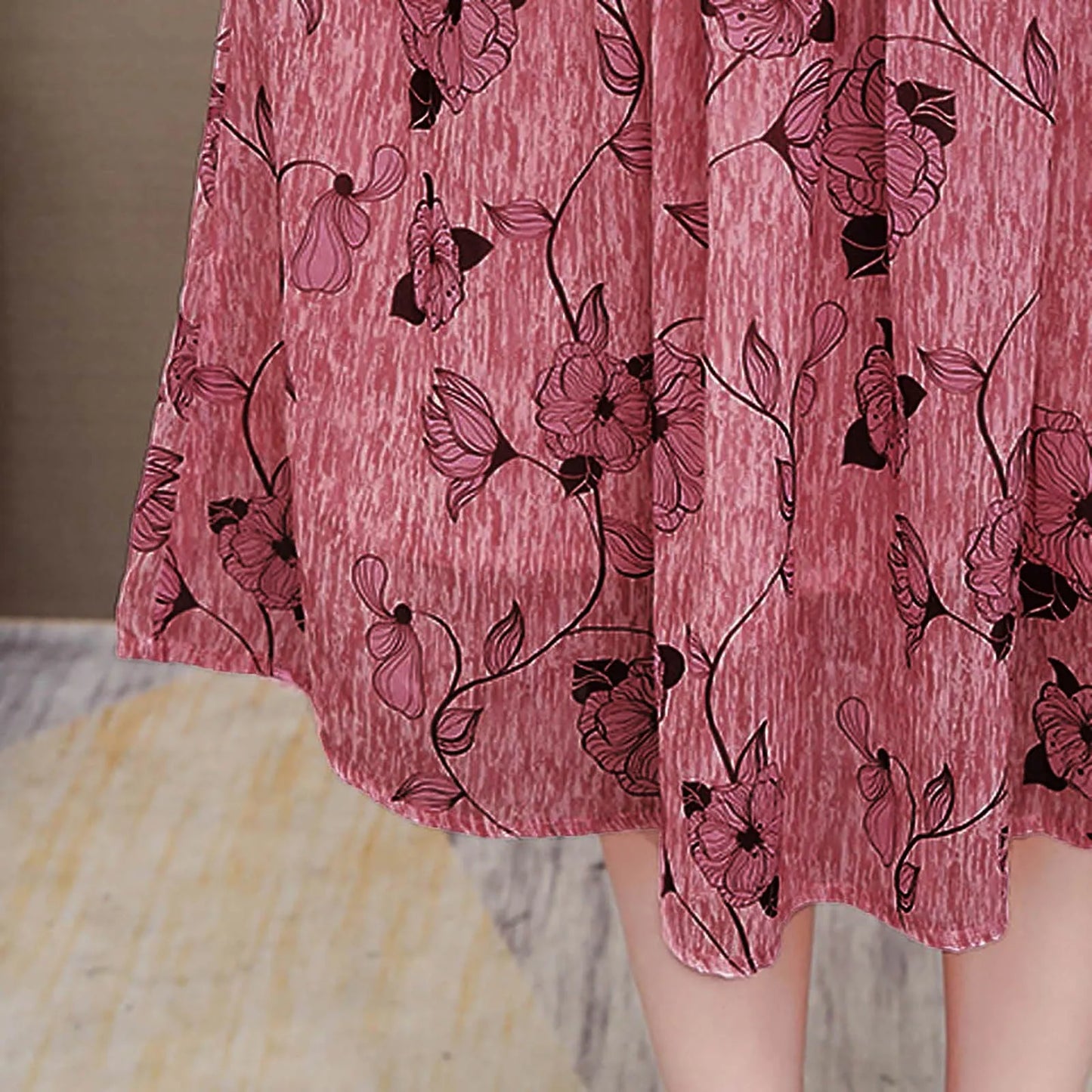 Bloemenjurk Eleganza Zomerjurk Vrouwelijk en Elegant