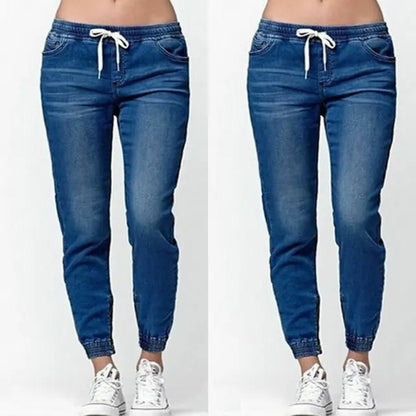 Skinny Jogger Jeans Elastisch Comfortabel voor Vrouw
