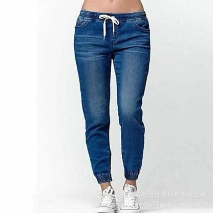 Skinny Jogger Jeans Elastisch Comfortabel voor Vrouw