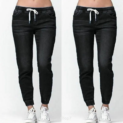 Skinny Jogger Jeans Elastisch Comfortabel voor Vrouw