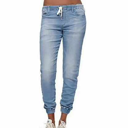 Skinny Jogger Jeans Elastisch Comfortabel voor Vrouw
