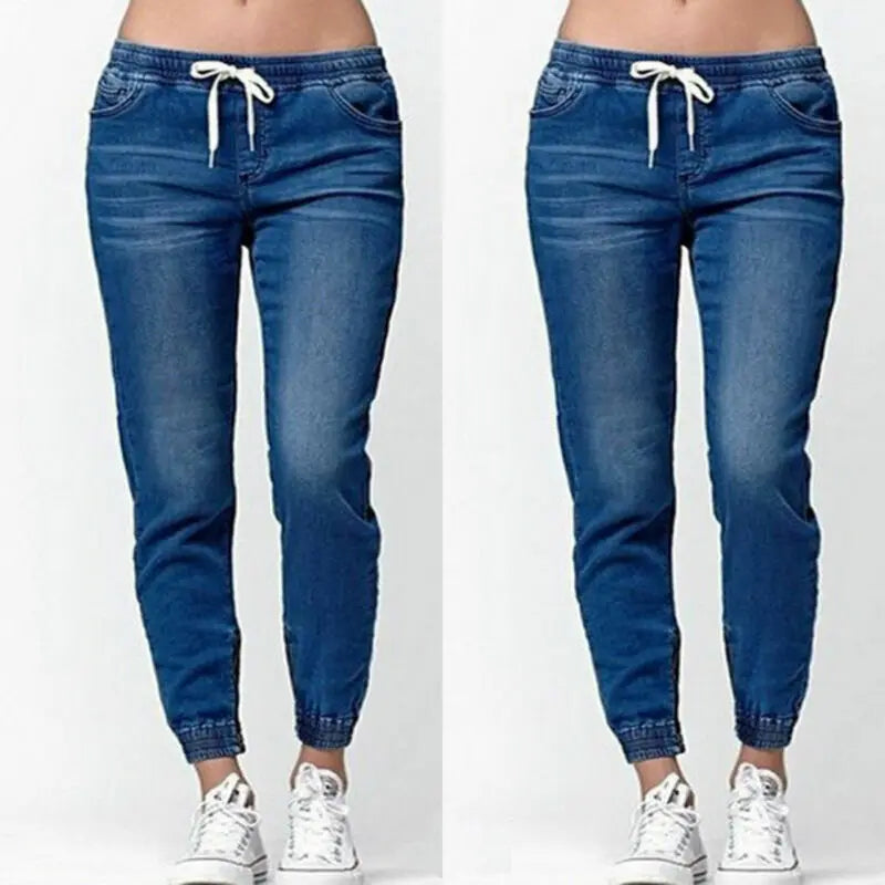 Skinny Jogger Jeans Elastisch Comfortabel voor Vrouw